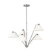Myhouse Lighting Generation Lighting - GLC1255BS - Chandelier - Werley - Brushed Nickel