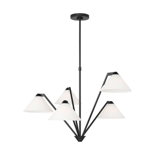 Myhouse Lighting Generation Lighting - GLC1255MBK - Chandelier - Werley - Midnight Black