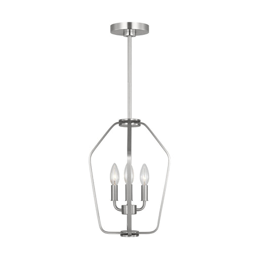 Myhouse Lighting Generation Lighting - GLC1283BS - Three Light Chandelier - Kennan - Brushed Nickel