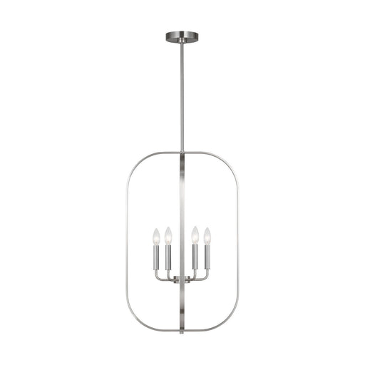 Myhouse Lighting Generation Lighting - GLC1316BS - Six Light Chandelier - Loretto - Brushed Nickel