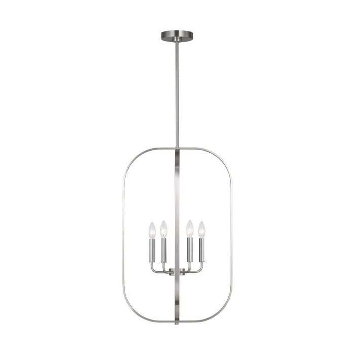 Myhouse Lighting Generation Lighting - GLC1316BS - Six Light Chandelier - Loretto - Brushed Nickel