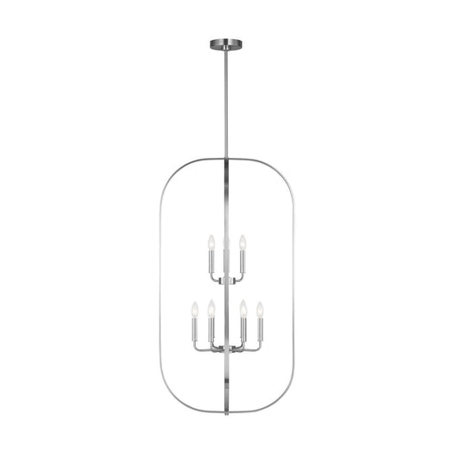 Myhouse Lighting Generation Lighting - GLC1329BS - Nine Light Chandelier - Loretto - Brushed Nickel