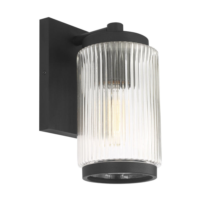 Myhouse Lighting Generation Lighting - GLO1061TXB - One Light Outdoor Wall Lantern - Ronde - Textured Black