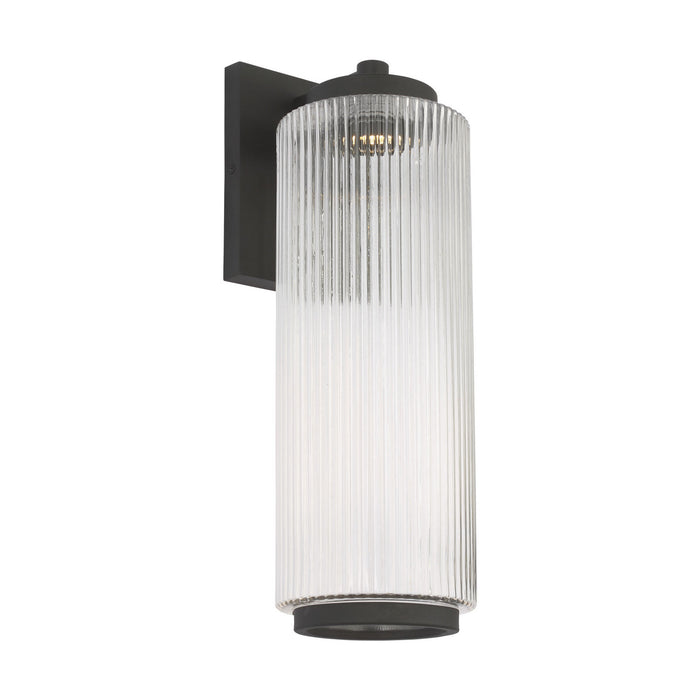 Myhouse Lighting Generation Lighting - GLO1081DL-TXB - One Light Outdoor Wall Lantern - Ronde - Textured Black
