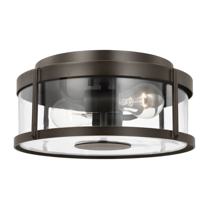 Myhouse Lighting Generation Lighting - GLO1132C-ANBZ - Flush Mount - Luning - Antique Bronze
