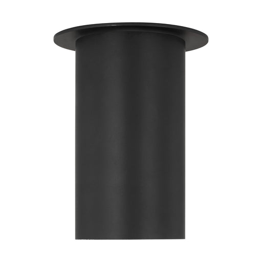 Myhouse Lighting Visual Comfort Studio - DJF1021MBK - One Light Flush Mount - Archer - Midnight Black