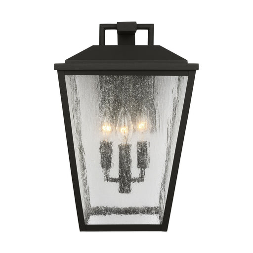 Myhouse Lighting Visual Comfort Studio - DJO1113TXB - Three Light Wall Lantern - Kennewick - Textured Black
