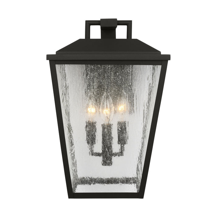 Myhouse Lighting Visual Comfort Studio - DJO1113TXB - Three Light Wall Lantern - Kennewick - Textured Black