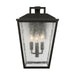 Myhouse Lighting Visual Comfort Studio - DJO1113TXB - Three Light Wall Lantern - Kennewick - Textured Black