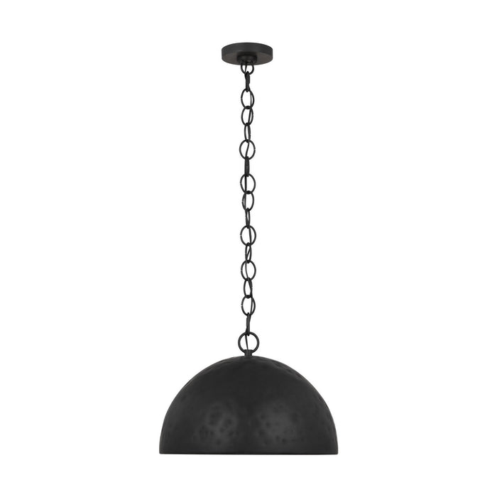 Myhouse Lighting Visual Comfort Studio - EP1251AI - One Light Pendant - Whare - Aged Iron