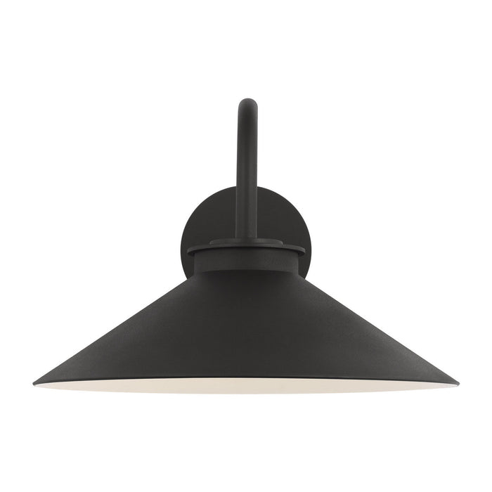 Myhouse Lighting Visual Comfort Studio - SLO1021TXB-L1 - LED Wall Lantern - Modern Barn Light - Textured Black