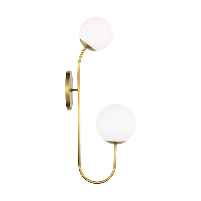 Myhouse Lighting Visual Comfort Studio - KSW1142BBS - LED Wall Sconce - Noemie - Burnished Brass