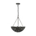 Myhouse Lighting Visual Comfort Studio - AP1193AI - Six Light Pendant - Kelan - Aged Iron