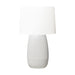 Myhouse Lighting Visual Comfort Studio - BT1081WHC1 - One Light Table Lamp - Roma - White Crackle