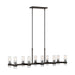 Myhouse Lighting Visual Comfort Studio - CC13810AI - Ten Light Chandelier - Geneva - Aged Iron