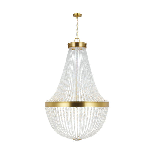 Myhouse Lighting Visual Comfort Studio - CC14912BBS - 12 Light Chandelier - Summerhill - Burnished Brass