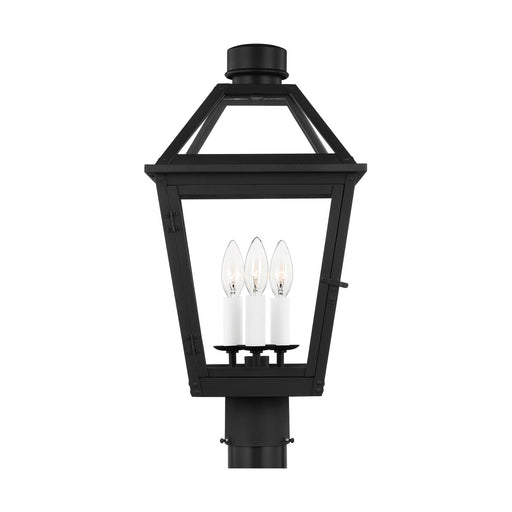 Myhouse Lighting Visual Comfort Studio - CO1413TXB - Three Light Post Mount - Hyannis - Textured Black