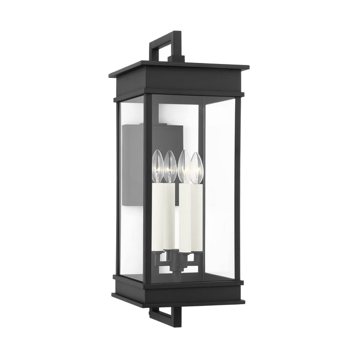 Myhouse Lighting Visual Comfort Studio - CO1444TXB - Four Light Outdoor Wall Sconce - Cupertino - Textured Black