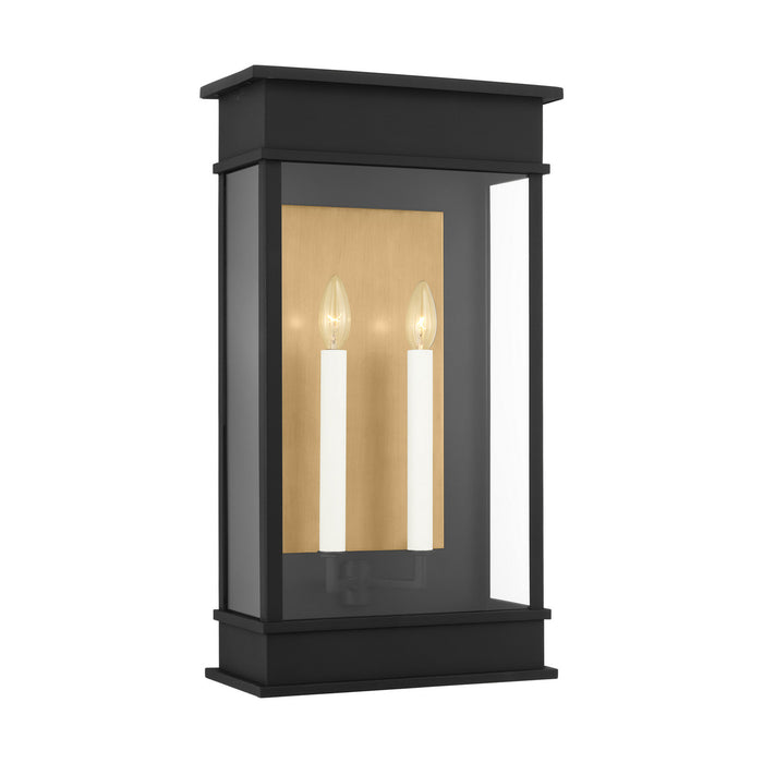 Myhouse Lighting Visual Comfort Studio - CO1482TXB - Two Light Outdoor Wall Sconce - Cupertino - Textured Black