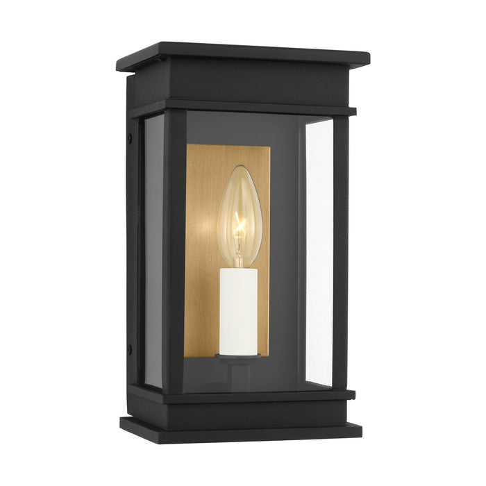 Myhouse Lighting Visual Comfort Studio - CO1491TXB - One Light Outdoor Wall Sconce - Cupertino - Textured Black