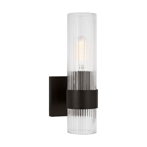 Myhouse Lighting Visual Comfort Studio - CV1021AI - One Light Bath Vanity - Geneva - Aged Iron