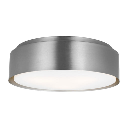 Myhouse Lighting Visual Comfort Studio - DJF1063BS - Three Light Flush Mount - Dartmore - Brushed Nickel