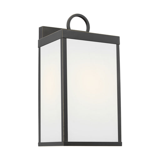 Myhouse Lighting Visual Comfort Studio - DJO1001ANBZ - One Light Wall Lantern - Howell - Antique Bronze