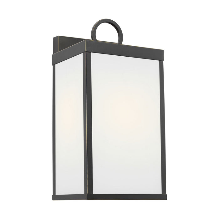 Myhouse Lighting Visual Comfort Studio - DJO1001ANBZ - One Light Wall Lantern - Howell - Antique Bronze