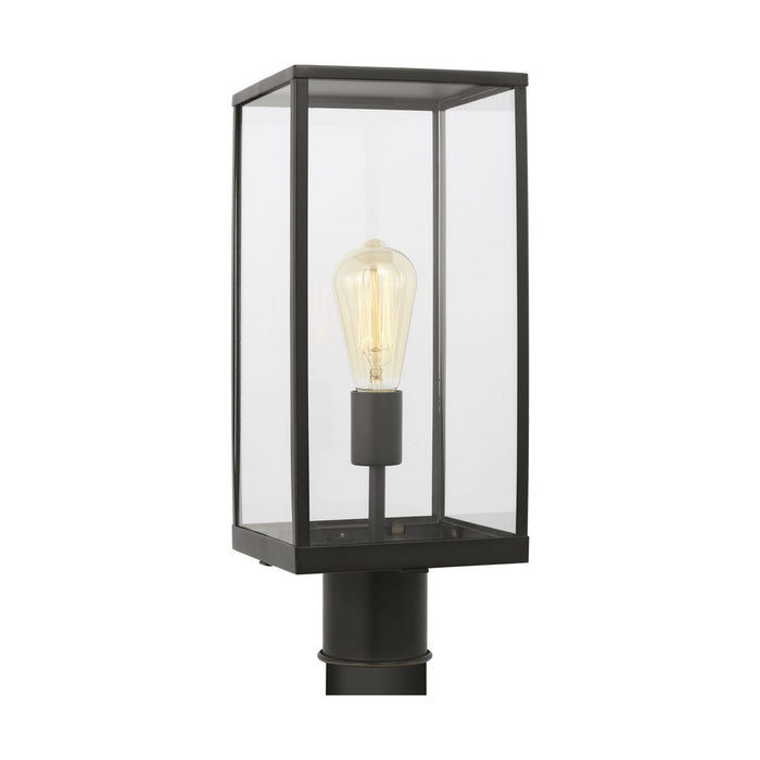 Myhouse Lighting Visual Comfort Studio - DJO1041ANBZ - One Light Post Lantern - Howell - Antique Bronze