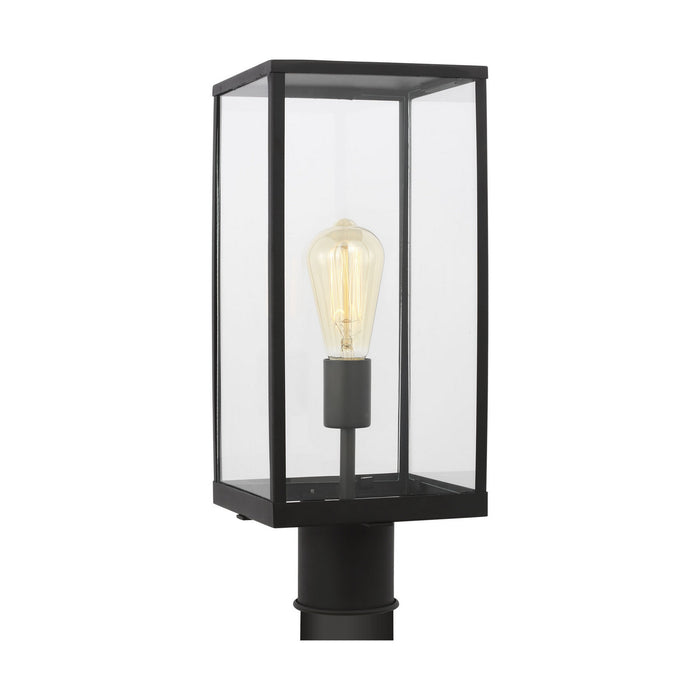 Myhouse Lighting Visual Comfort Studio - DJO1041TXB - One Light Post Lantern - Howell - Textured Black