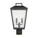 Myhouse Lighting Visual Comfort Studio - DJO1092TXB - Two Light Post Mount - Kennewick - Textured Black