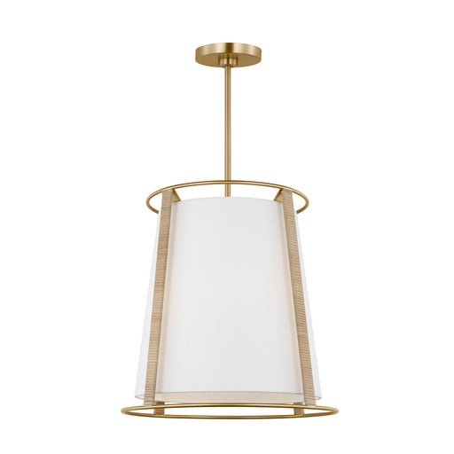 Myhouse Lighting Visual Comfort Studio - DJP1002SB - Two Light Pendant - Cortes - Satin Brass