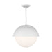 Myhouse Lighting Visual Comfort Studio - DJP1041MWT - One Light Pendant - Hyde - Matte White