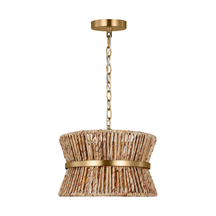 Myhouse Lighting Visual Comfort Studio - DJP1052SB - Two Light Pendant - Thurlo - Satin Brass