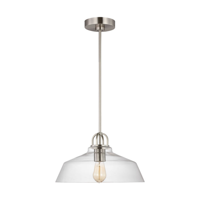 Myhouse Lighting Visual Comfort Studio - DJP1121BS - One Light Pendant - Payton - Brushed Steel