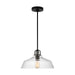 Myhouse Lighting Visual Comfort Studio - DJP1121MBK - One Light Pendant - Payton - Midnight Black