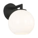 Myhouse Lighting Generation Lighting - GLO1361TXB - One Light Outdoor Wall Lantern - Toca - Textured Black