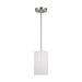 Myhouse Lighting Generation Lighting - GLP1001EN3/BS - One Light Mini Pendant - Rhett - Brushed Steel