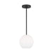 Myhouse Lighting Generation Lighting - GLP1011EN3/MBK - One Light Mini Pendant - Rory - Midnight Black