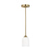 Myhouse Lighting Generation Lighting - GLP1021EN3/SB - One Light Mini Pendant - Emile - Satin Bronze