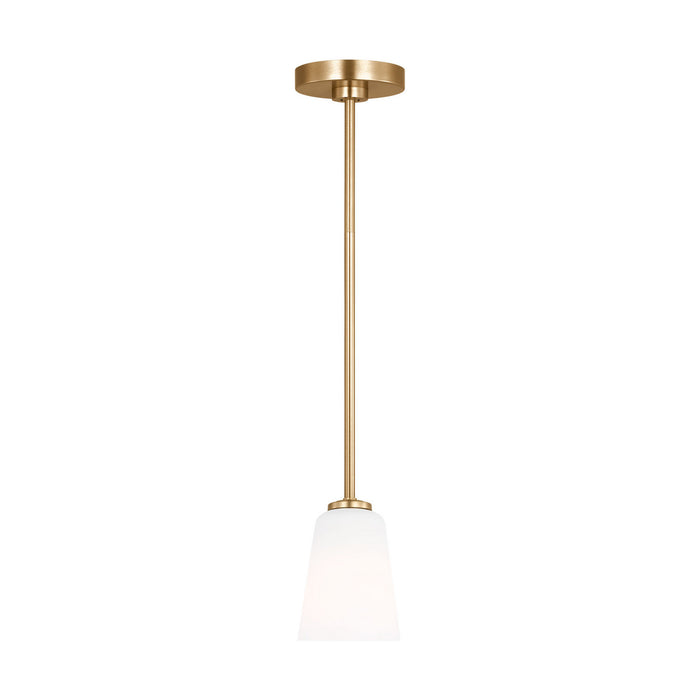 Myhouse Lighting Generation Lighting - GLP1031SB - One Light Mini-Pendant - Miles - Satin Brass