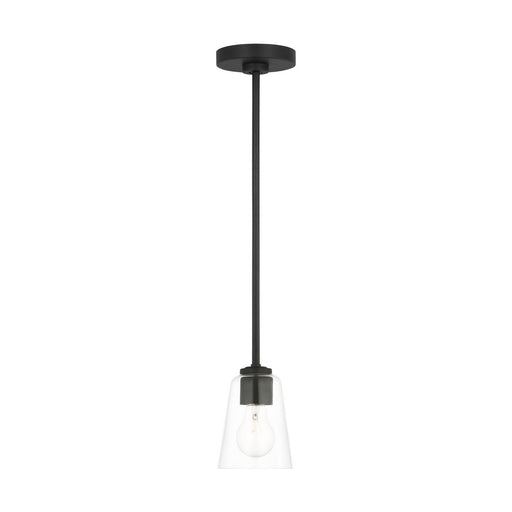 Myhouse Lighting Generation Lighting - GLP1041MBK - One Light Mini-Pendant - Miles - Midnight Black