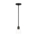 Myhouse Lighting Generation Lighting - GLP1041MBK - One Light Mini-Pendant - Miles - Midnight Black