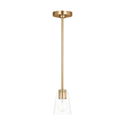 Myhouse Lighting Generation Lighting - GLP1041SB - One Light Mini-Pendant - Miles - Satin Brass