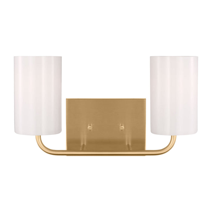 Myhouse Lighting Generation Lighting - GLV1002EN3/SB - Two Light Vanity - Rhett - Satin Bronze