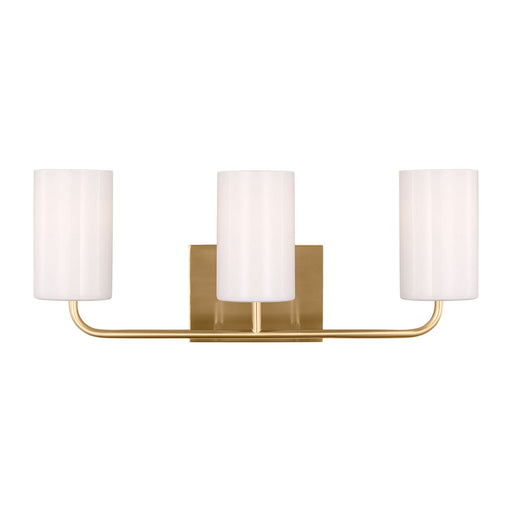 Myhouse Lighting Generation Lighting - GLV1003EN3/SB - Three Light Vanity - Rhett - Satin Bronze