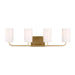Myhouse Lighting Generation Lighting - GLV1004EN3/SB - Four Light Vanity - Rhett - Satin Bronze