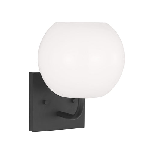 Myhouse Lighting Generation Lighting - GLV1011EN3/MBK - One Light Vanity - Rory - Midnight Black
