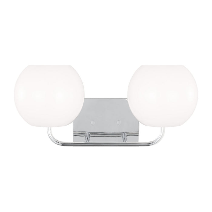 Myhouse Lighting Generation Lighting - GLV1012EN3/CH - Two Light Vanity - Rory - Chrome