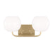 Myhouse Lighting Generation Lighting - GLV1012EN3/SB - Two Light Vanity - Rory - Satin Bronze